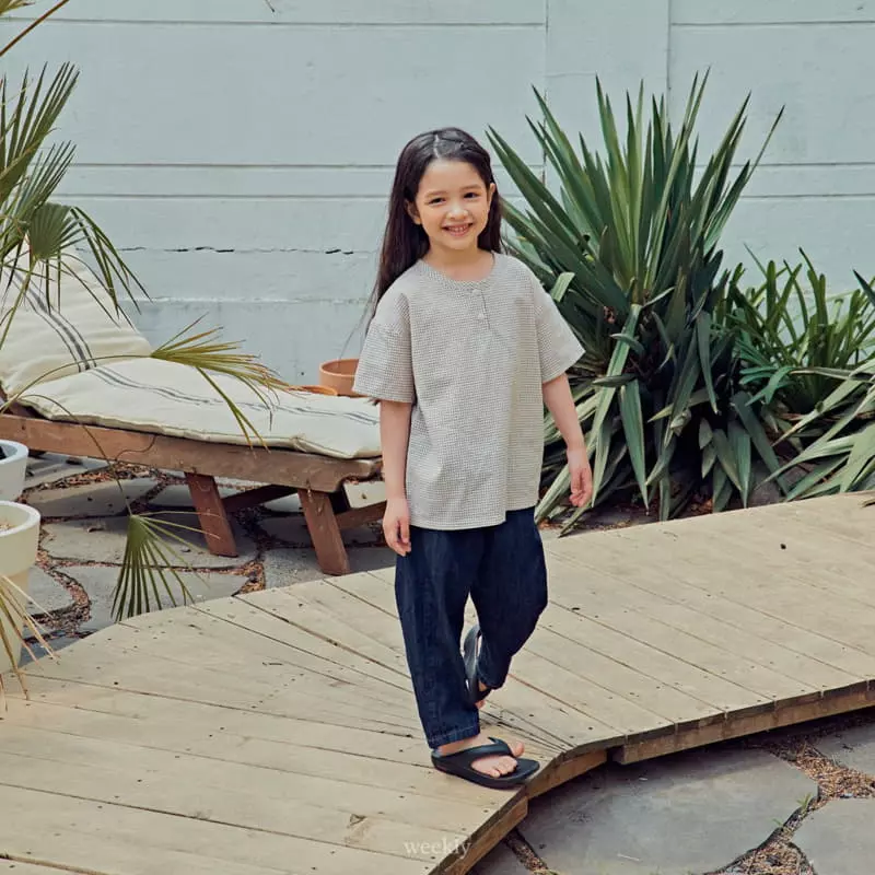 Weekly - Korean Children Fashion - #childofig - Basic Open Blouse - 2