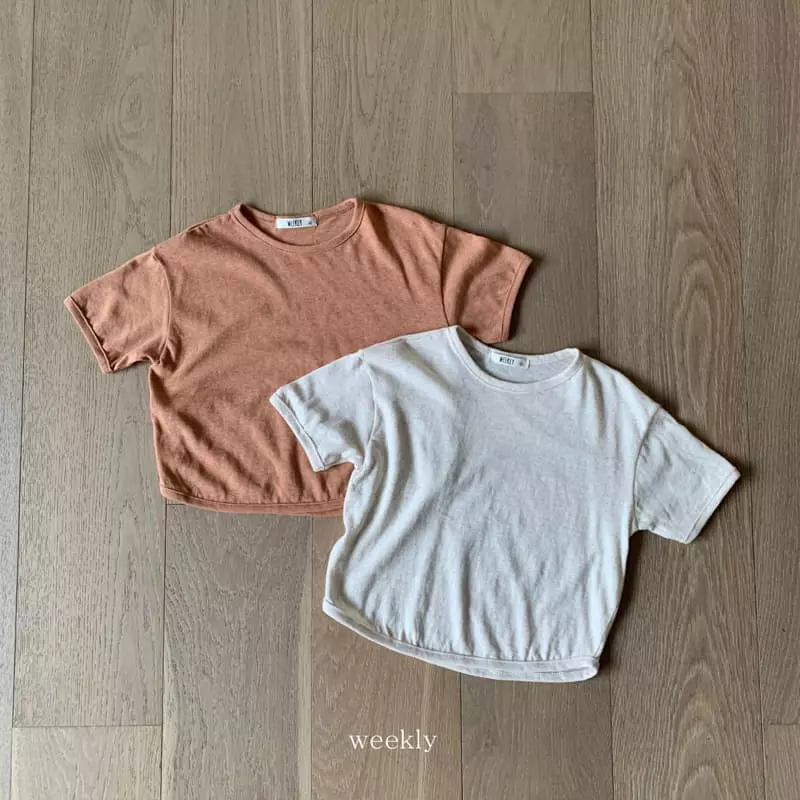 Weekly - Korean Children Fashion - #designkidswear - Something Linen Tee