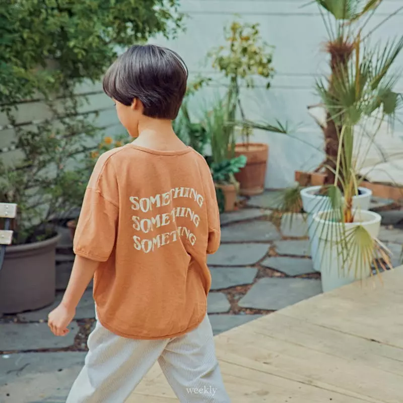 Weekly - Korean Children Fashion - #discoveringself - Something Linen Tee - 2