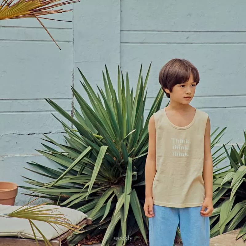 Weekly - Korean Children Fashion - #fashionkids - Think Color Sleeveless