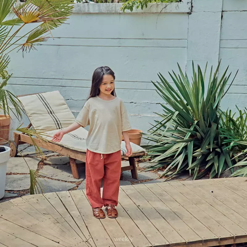 Weekly - Korean Children Fashion - #kidsshorts - Basic Pants - 10