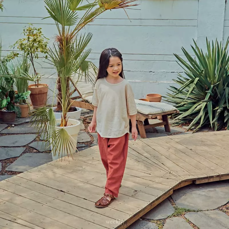 Weekly - Korean Children Fashion - #kidsstore - Basic Pants - 11