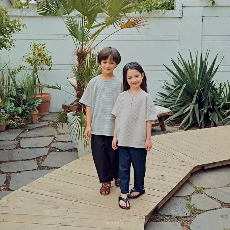 Weekly - Korean Children Fashion - #kidsstore - Basic Open Blouse - 8