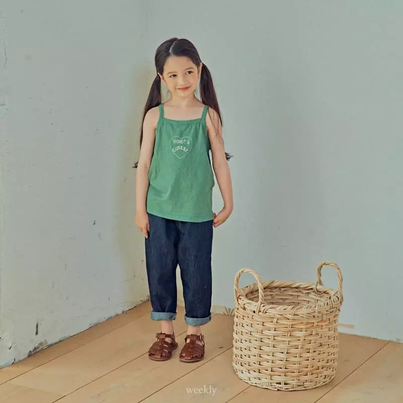 Weekly - Korean Children Fashion - #kidzfashiontrend - Summer Cute Sleeveless - 3