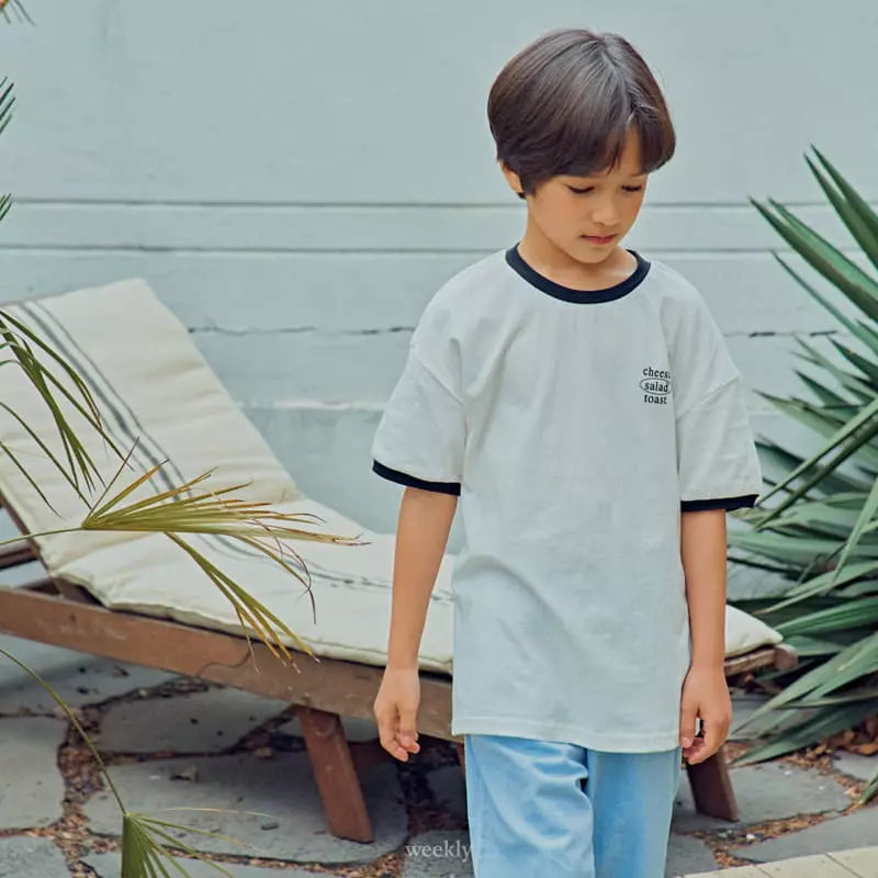 Weekly - Korean Children Fashion - #magicofchildhood - Salad Tee - 8