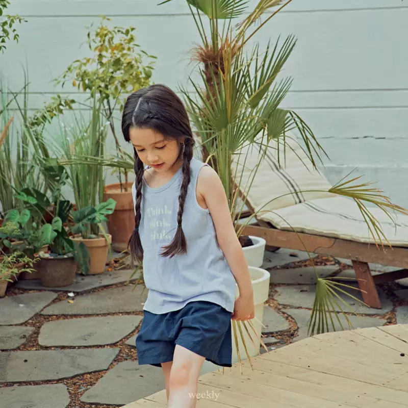 Weekly - Korean Children Fashion - #stylishchildhood - Think Color Sleeveless - 12