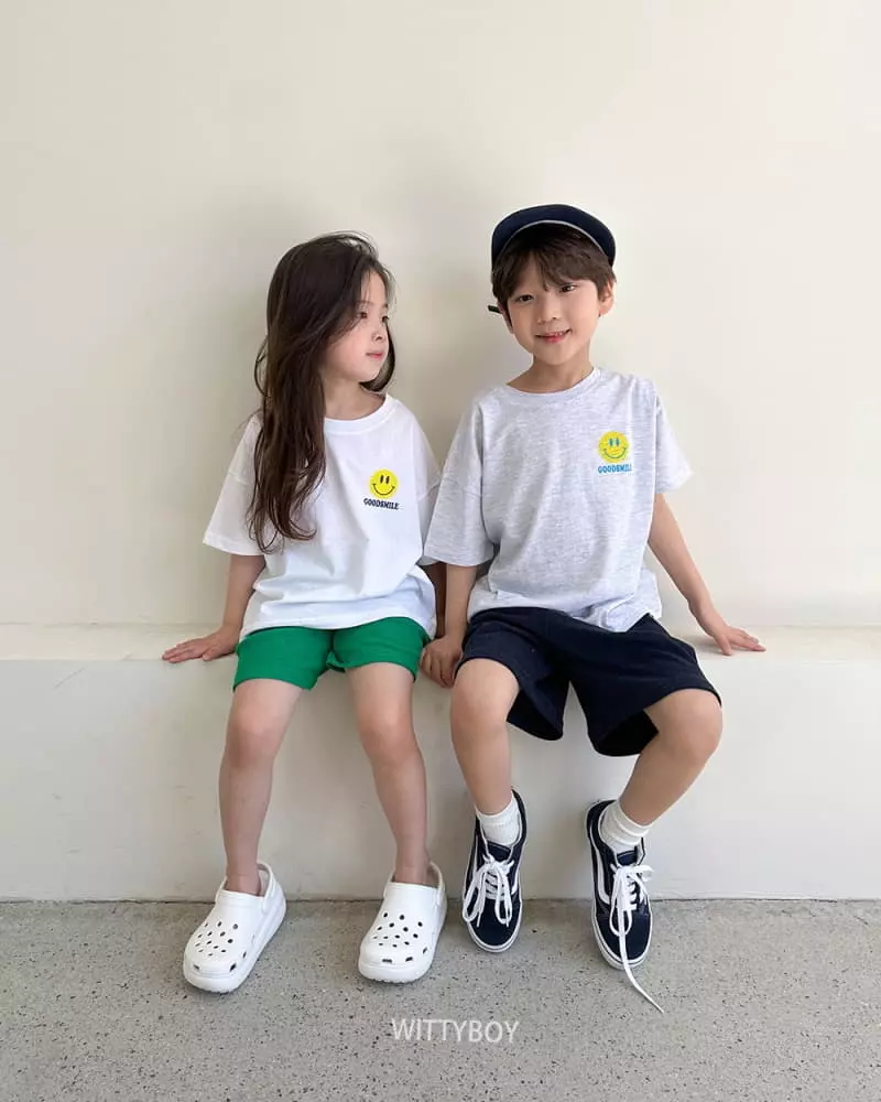 Witty Boy - Korean Children Fashion - #Kfashion4kids - Smile Tee - 11