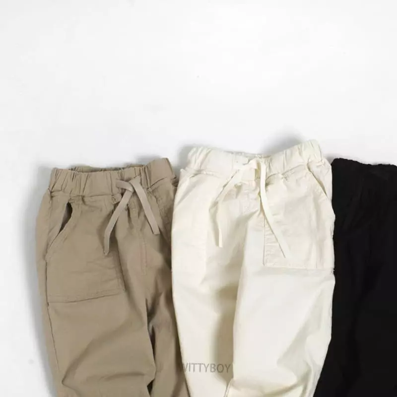 Witty Boy - Korean Children Fashion - #childofig - Soft Pants - 2