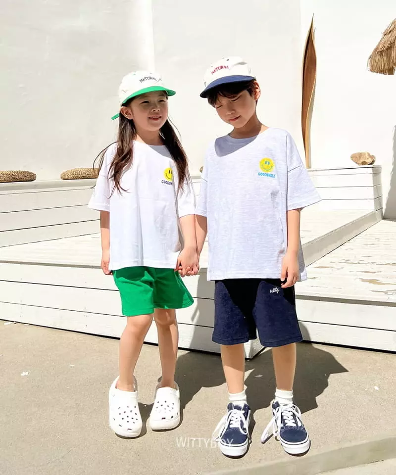 Witty Boy - Korean Children Fashion - #childofig - Smile Tee - 3