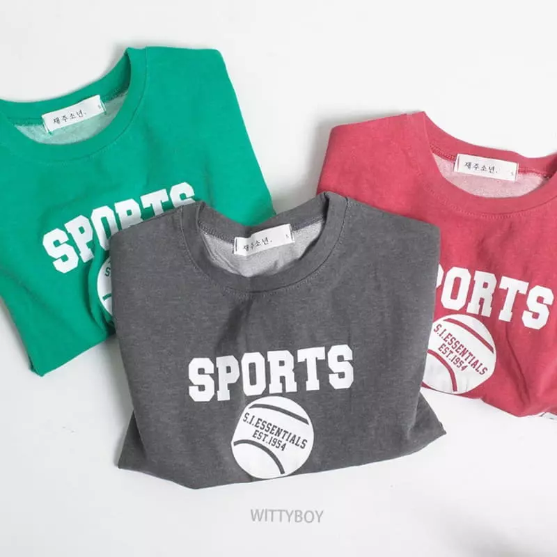Witty Boy - Korean Children Fashion - #childofig - Sporty Tee