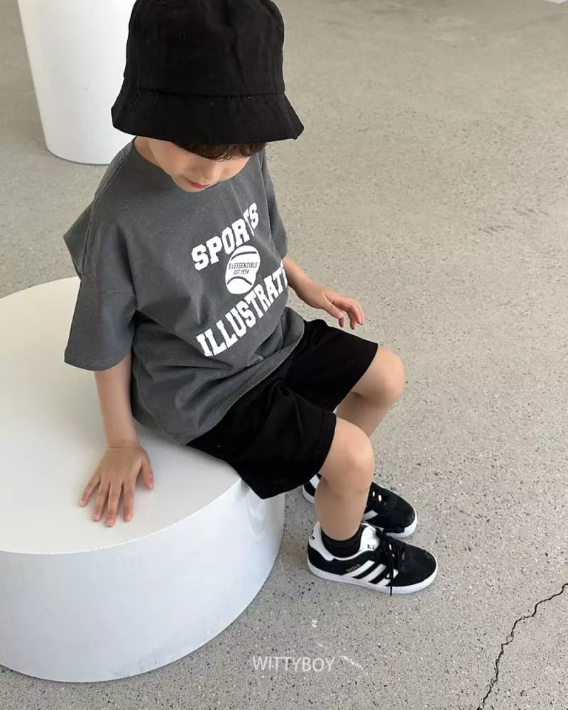Witty Boy - Korean Children Fashion - #childofig - Sporty Tee - 2