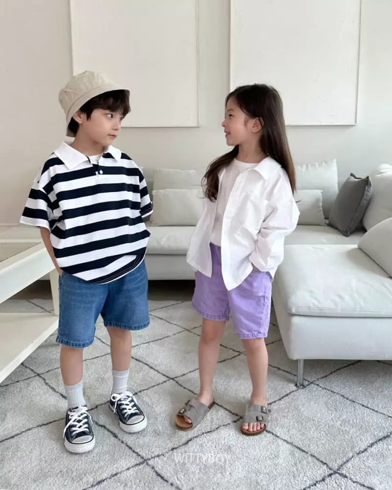 Witty Boy - Korean Children Fashion - #prettylittlegirls - Pig Dyeing Pants - 4