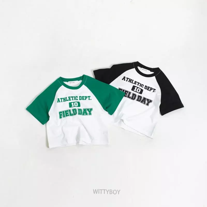 Witty Boy - Korean Children Fashion - #childrensboutique - Field Raglan Tee - 2