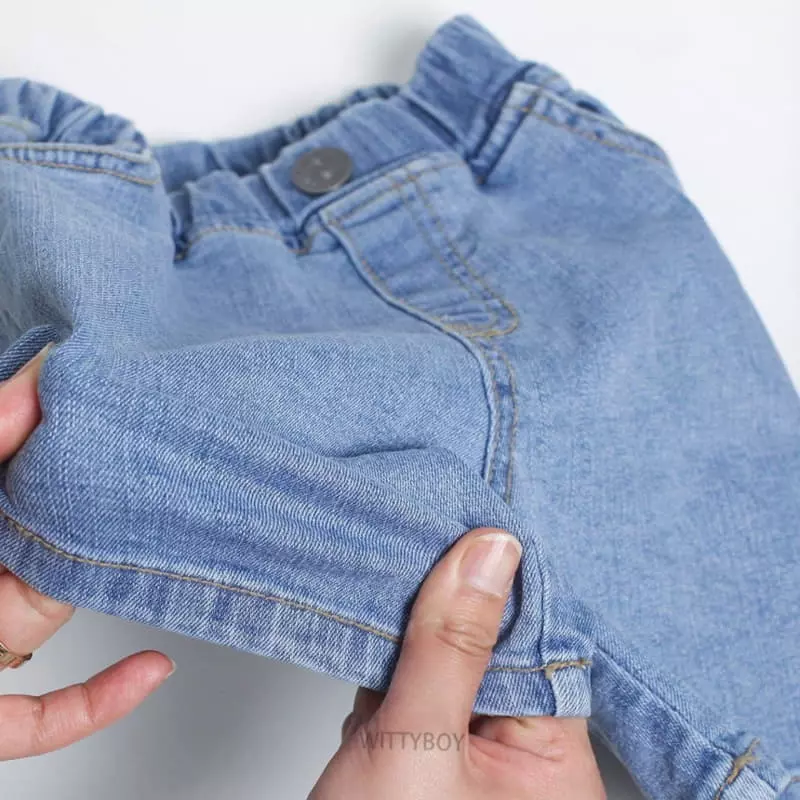Witty Boy - Korean Children Fashion - #childrensboutique - My Summer Jeans - 5