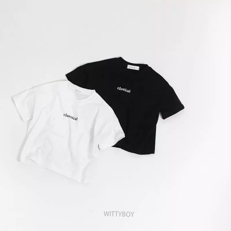 Witty Boy - Korean Children Fashion - #designkidswear - Classic Tee - 2