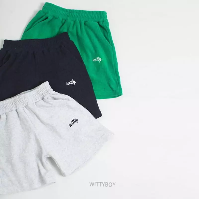 Witty Boy - Korean Children Fashion - #discoveringself - W Terry Pants