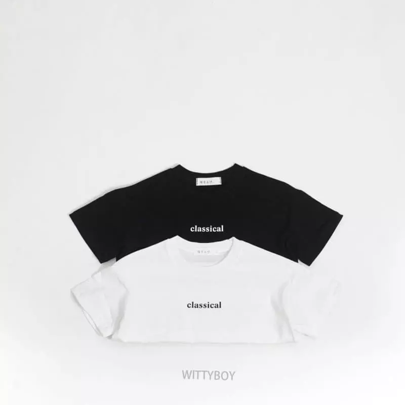 Witty Boy - Korean Children Fashion - #discoveringself - Classic Tee - 3