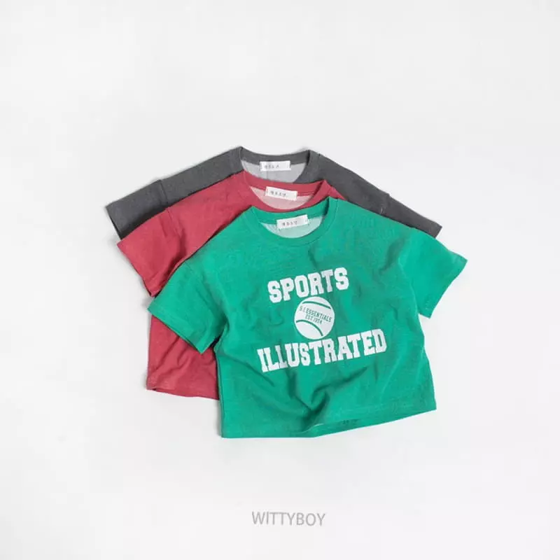 Witty Boy - Korean Children Fashion - #discoveringself - Soft Tee - 4