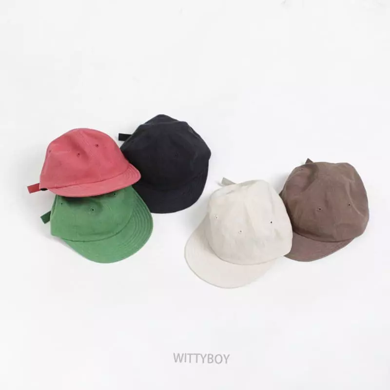 Witty Boy - Korean Children Fashion - #kidsshorts - Monaco Linen Cap - 7
