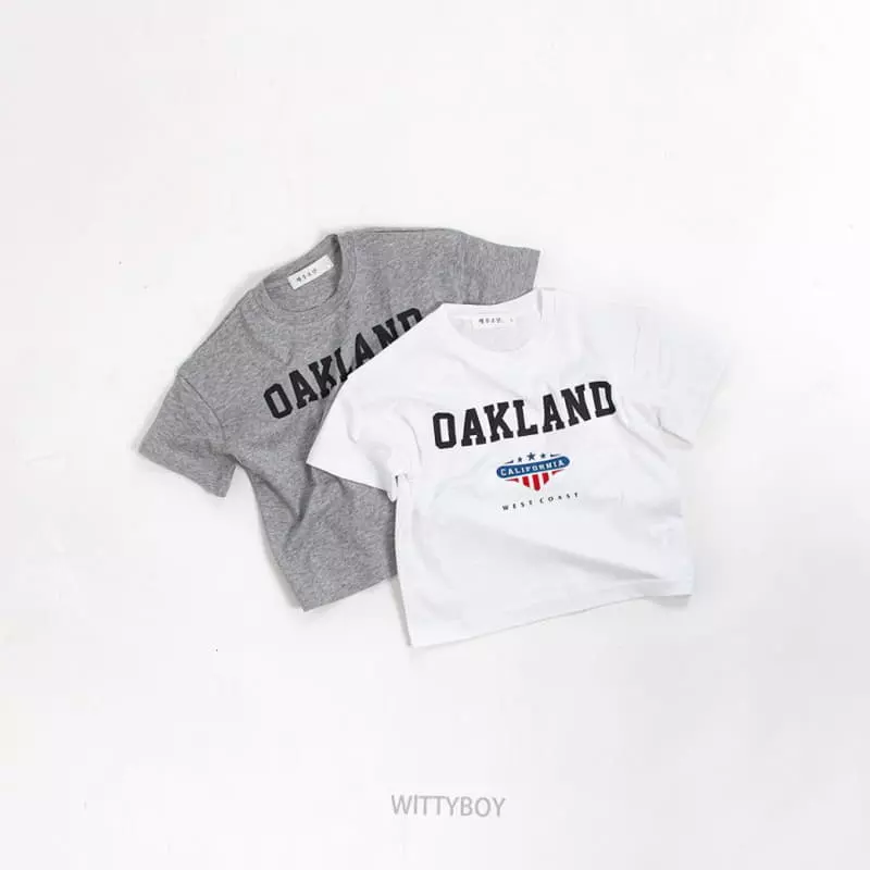 Witty Boy - Korean Children Fashion - #kidsstore - Ockland Tee