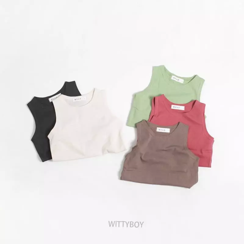 Witty Boy - Korean Children Fashion - #magicofchildhood - Vove Sleeveless - 5