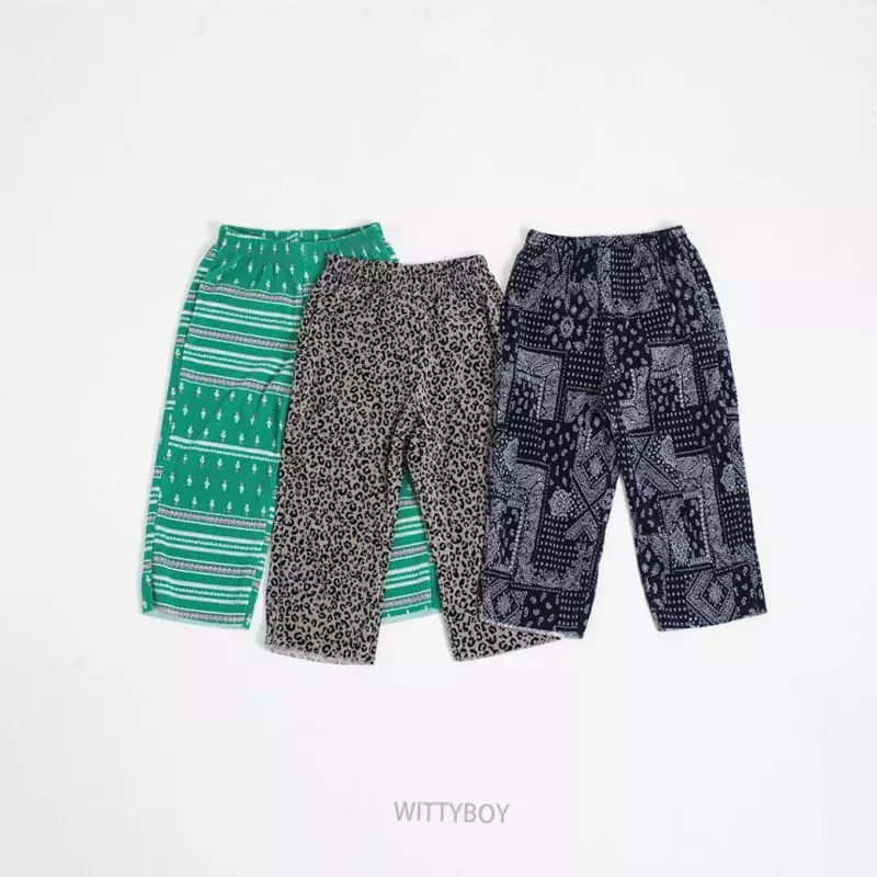 Witty Boy - Korean Children Fashion - #prettylittlegirls - Pleats Pants - 3