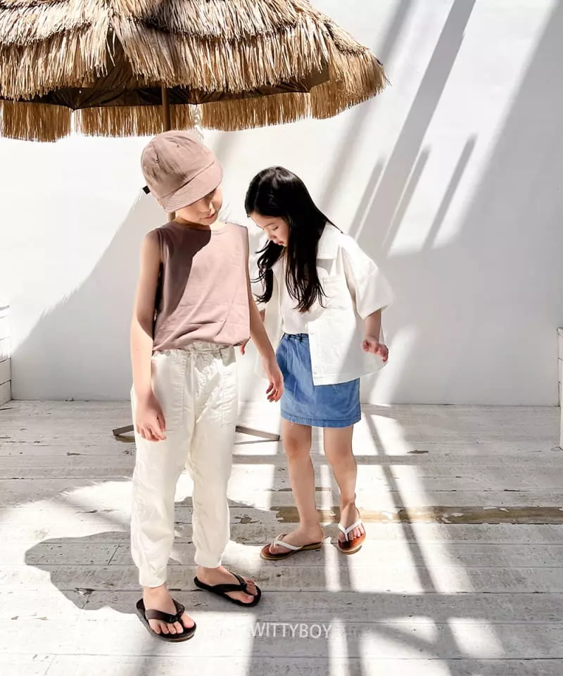 Witty Boy - Korean Children Fashion - #prettylittlegirls - Soft Linen Pants - 3