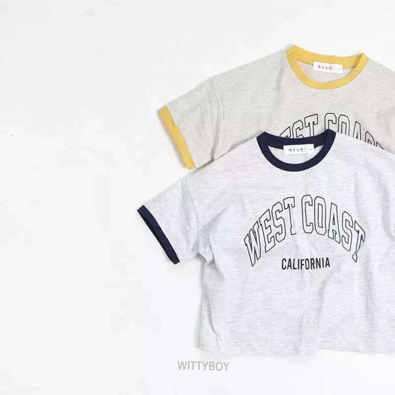 Witty Boy - Korean Children Fashion - #todddlerfashion - West Tee - 2