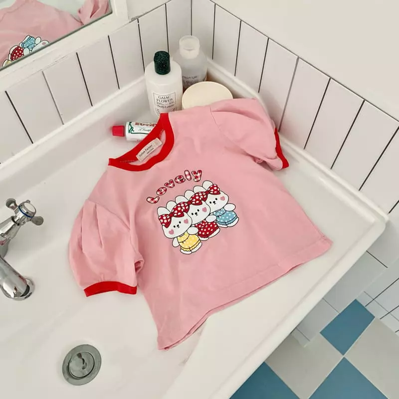 Yellow Factory - Korean Children Fashion - #Kfashion4kids - Lovely Tee - 2