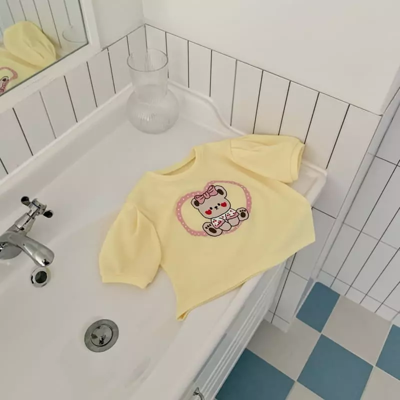 Yellow Factory - Korean Children Fashion - #designkidswear - Waffle Tee - 5