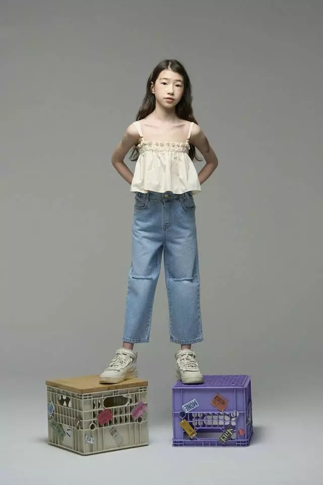 a-Market - Korean Children Fashion - #Kfashion4kids - Stone Vintage Jeans - 6