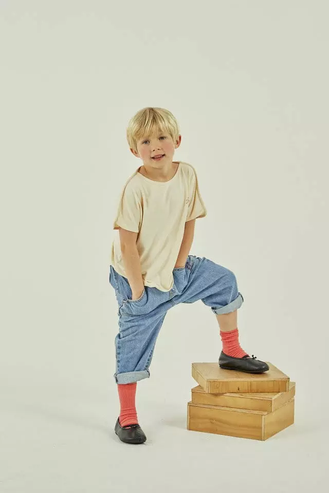 a-Market - Korean Children Fashion - #childofig - Bird Jeans - 2