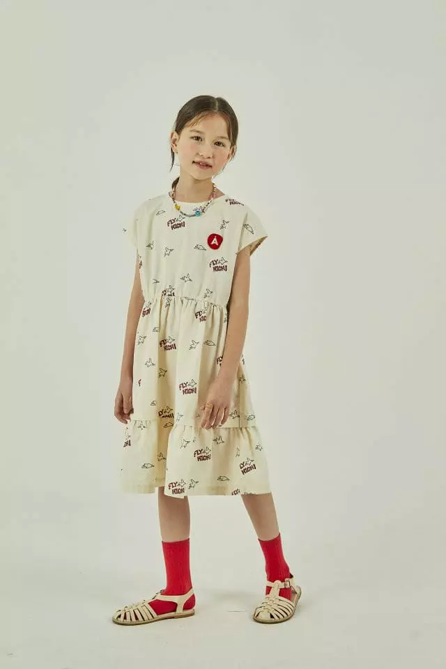 a-Market - Korean Children Fashion - #childofig - A Bird One-piece - 12