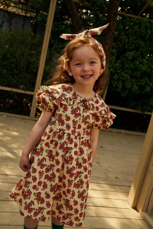 a-Market - Korean Children Fashion - #childrensboutique - Big Puff One-piece - 6