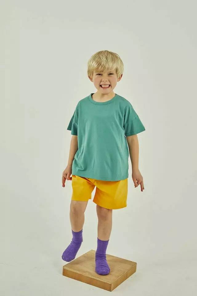 a-Market - Korean Children Fashion - #childrensboutique - 2+1 Half Tee - 11