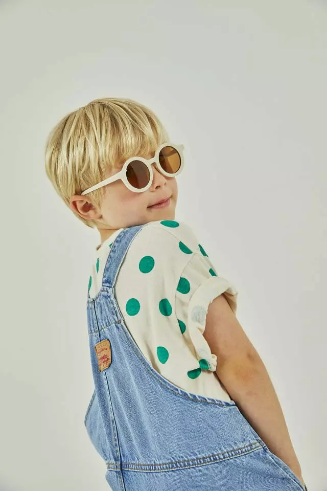 a-Market - Korean Children Fashion - #kidsshorts - Dot Tee - 2