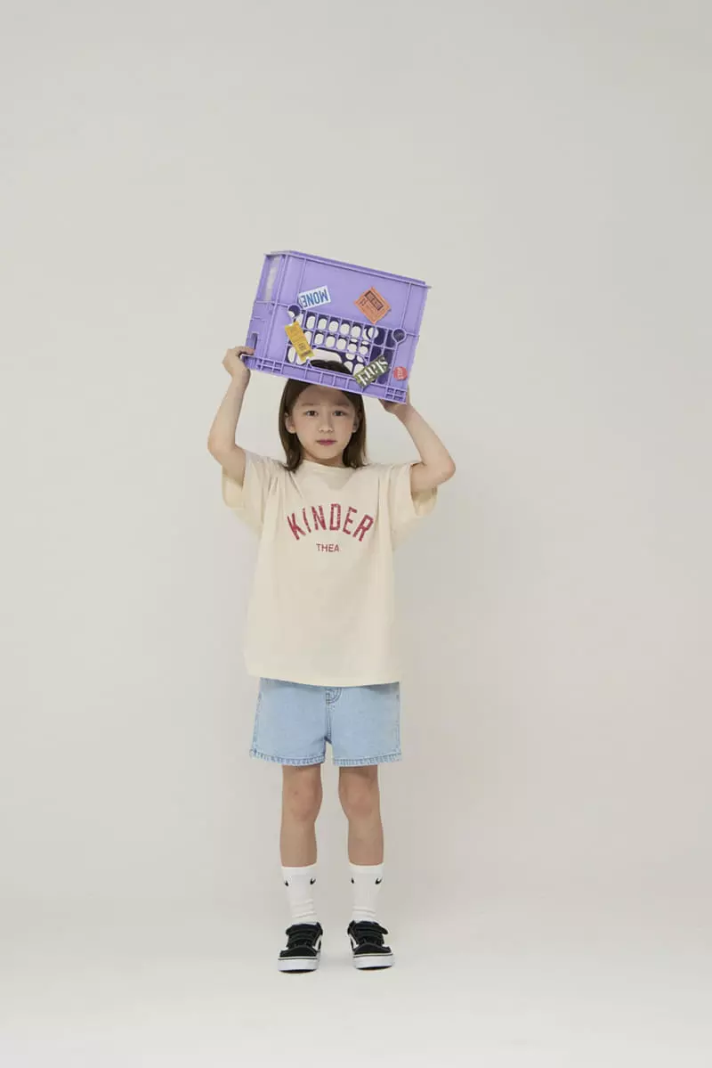 a-Market - Korean Children Fashion - #kidsshorts - Denim Shorts - 9