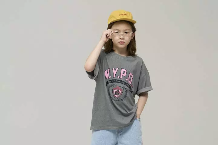 a-Market - Korean Children Fashion - #kidsstore - NYPD Tee - 11