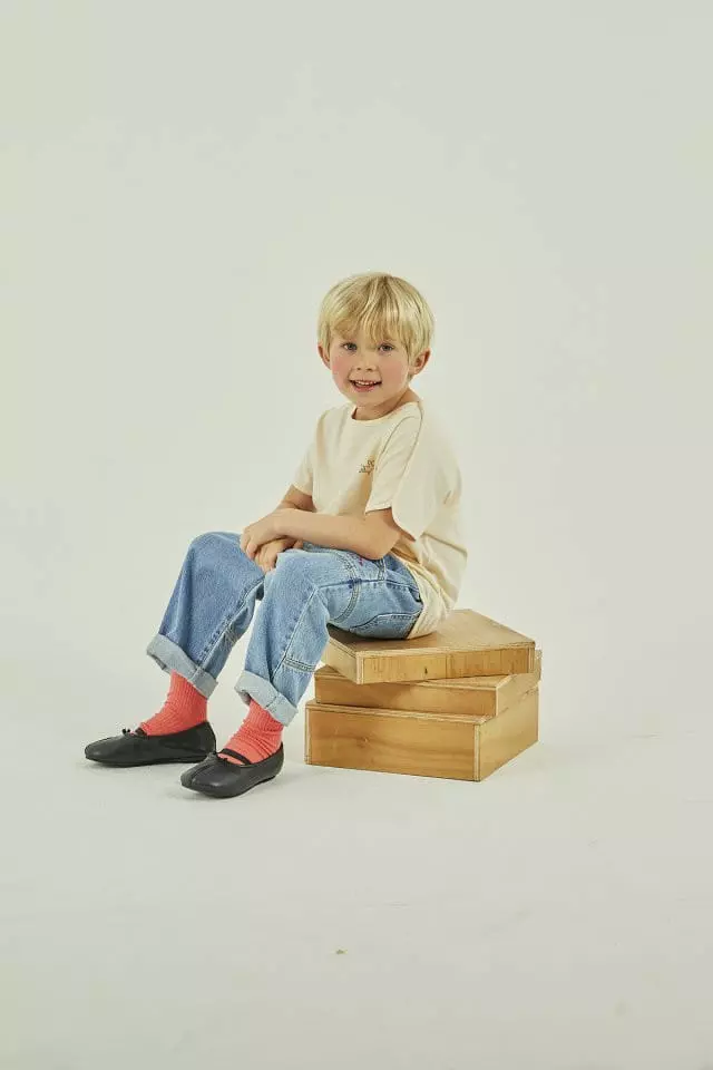 a-Market - Korean Children Fashion - #kidzfashiontrend - Bird Jeans - 9