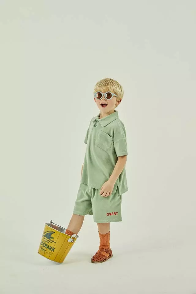 a-Market - Korean Children Fashion - #kidzfashiontrend - Petter Top Bottom Set - 10