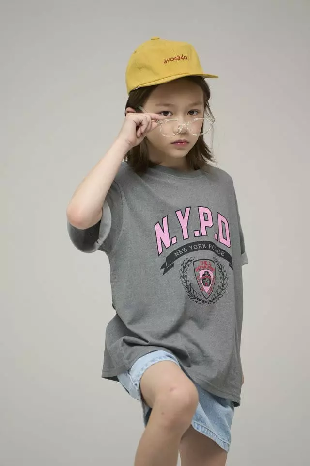 a-Market - Korean Children Fashion - #kidzfashiontrend - NYPD Tee - 12