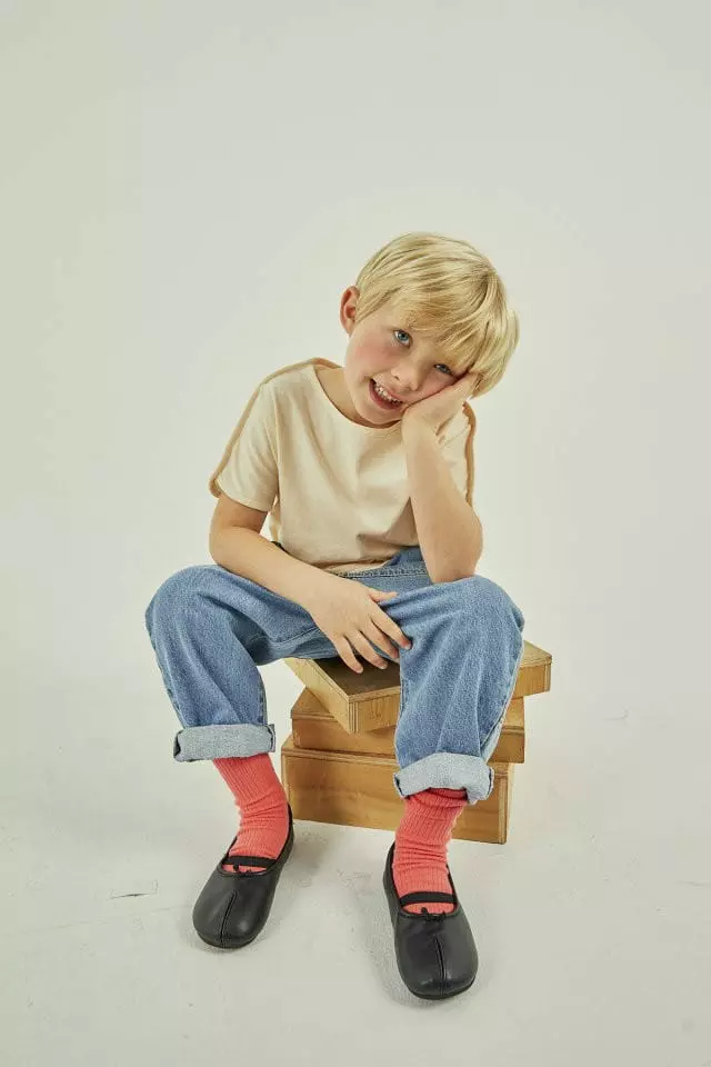 a-Market - Korean Children Fashion - #littlefashionista - Bird Jeans - 11