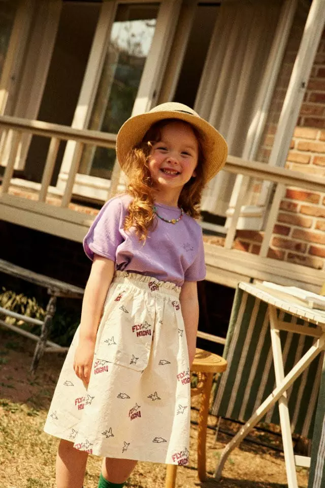 a-Market - Korean Children Fashion - #littlefashionista - A Bird Frill Skirt - 8