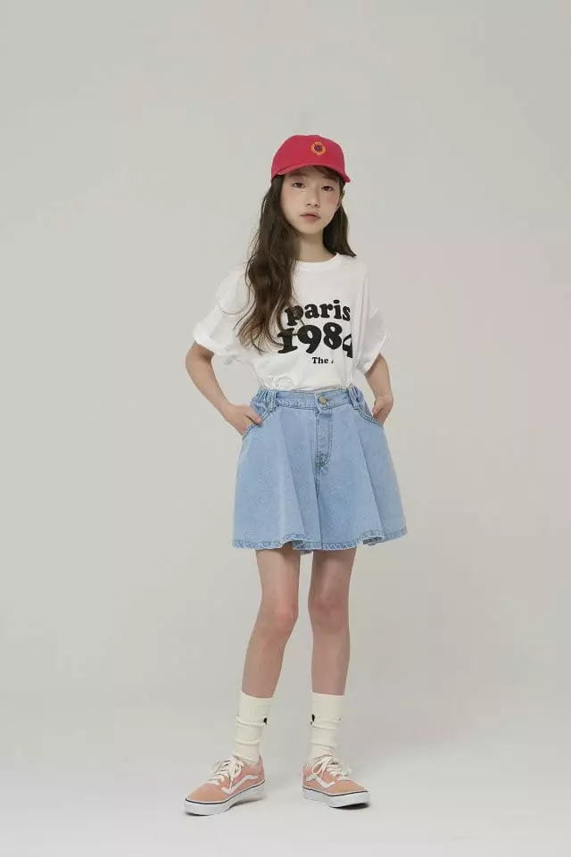 a-Market - Korean Children Fashion - #magicofchildhood - Denim Skirt Shorts