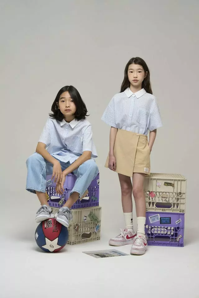 a-Market - Korean Children Fashion - #minifashionista - Wrap Skirt - 3