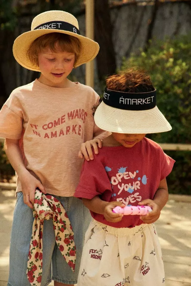 a-Market - Korean Children Fashion - #minifashionista - Wave Tee - 4
