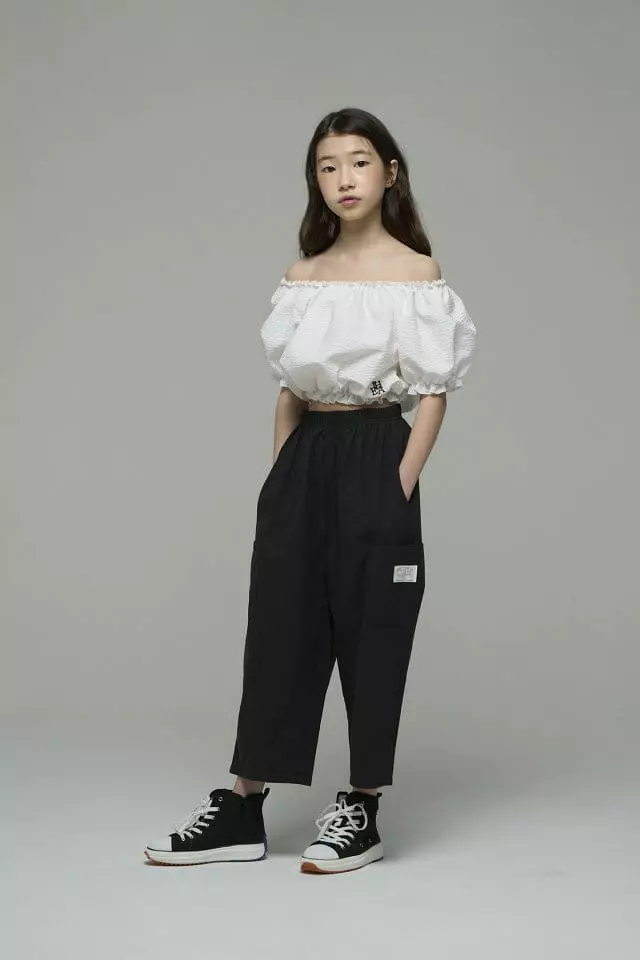 a-Market - Korean Children Fashion - #stylishchildhood - Dart Tong Pants - 8