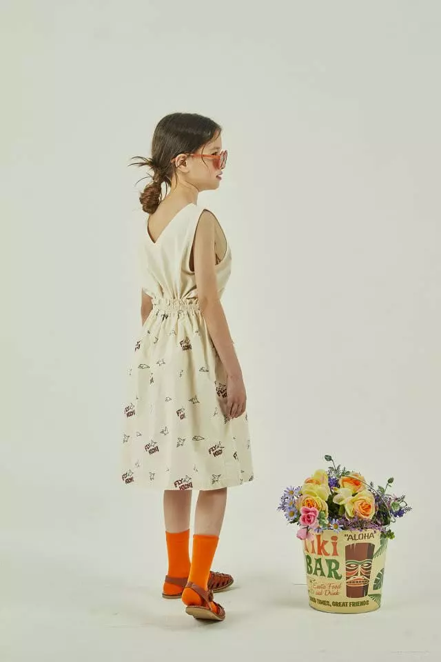 a-Market - Korean Children Fashion - #todddlerfashion - A Bird Frill Skirt - 12