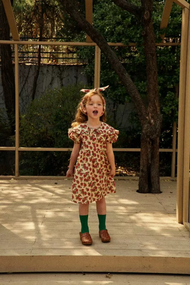a-Market - Korean Children Fashion - #toddlerclothing - Big Puff One-piece - 3
