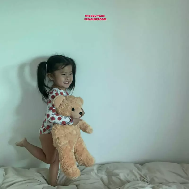 go;u - Korean Children Fashion - #littlefashionista - Flower Swimwear - 5